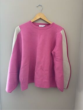THML Bubblegum Pink Crewneck Sweater Sz M